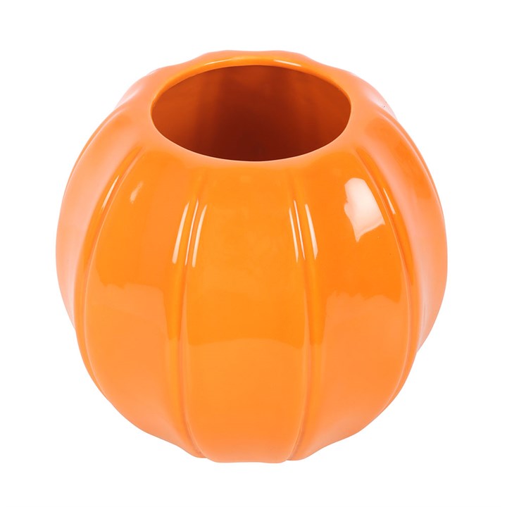 Orange Pumpkin Vase-Sociodigi