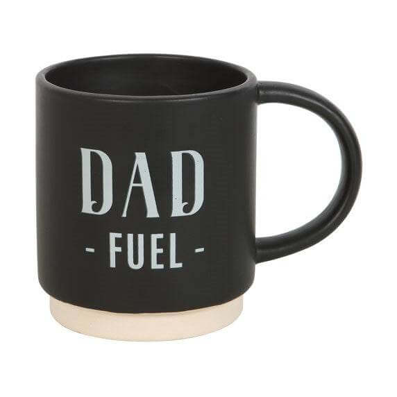 Dad Fuel Mug with Coffee Scoop Clip – Fun Gift for Coffee-Loving Dads-Sociodigi