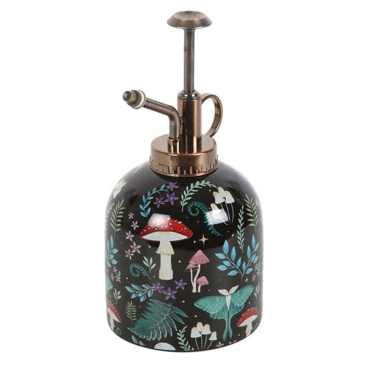 Dark Forest Print Ceramic Plant Mister – Elegant Indoor Garden Accessory-Sociodigi
