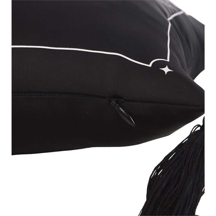 Dying to Go to Sleep Satin Cushion – Girly Goth Decorative Pillow-Sociodigi