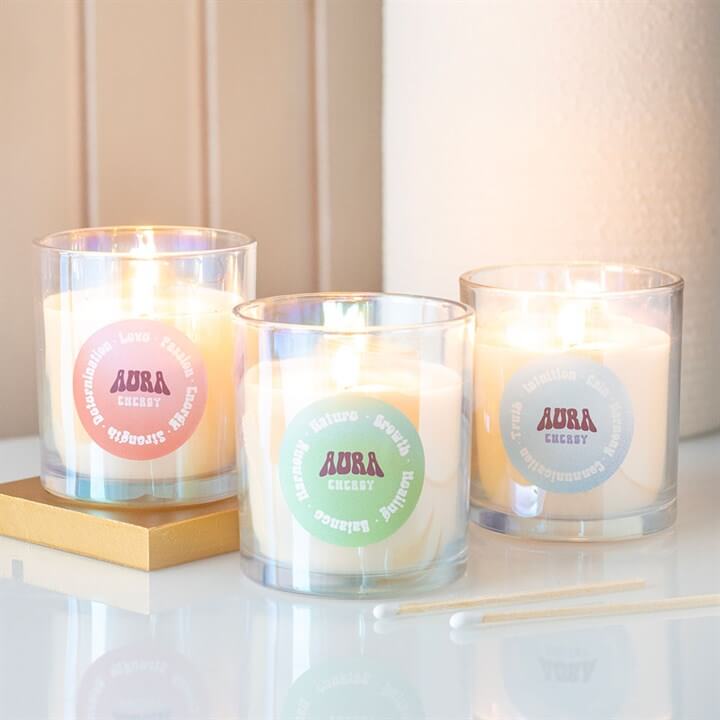 Aura Energy Ocean Breeze Iridescent Candle