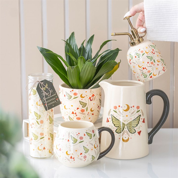 Fairy Folklore Print Ceramic Plant Mister-Sociodigi