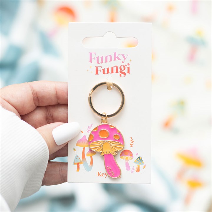 Funky Fungi Mushroom Keyring N/A