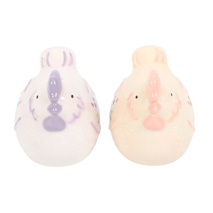 Hen Shaped Salt and Pepper Shakers N/A