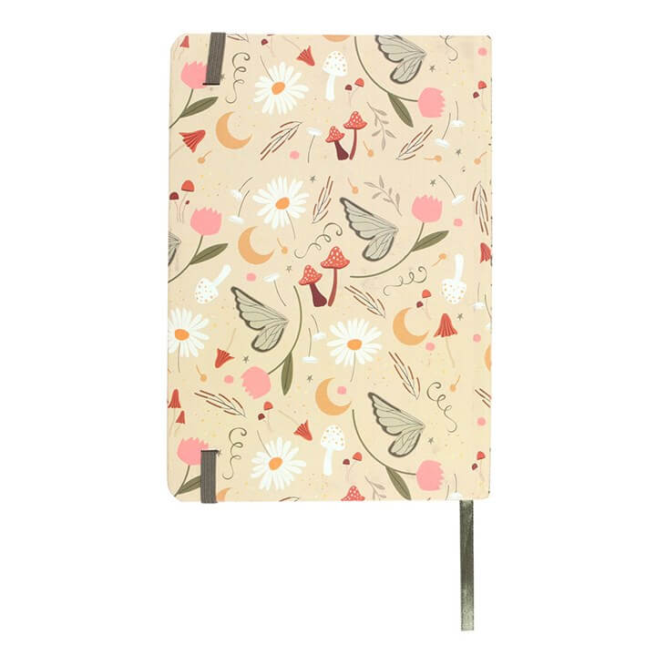 Fairy Folklore Print A5 Notebook – Whimsical Garden Fairy Journal-Sociodigi