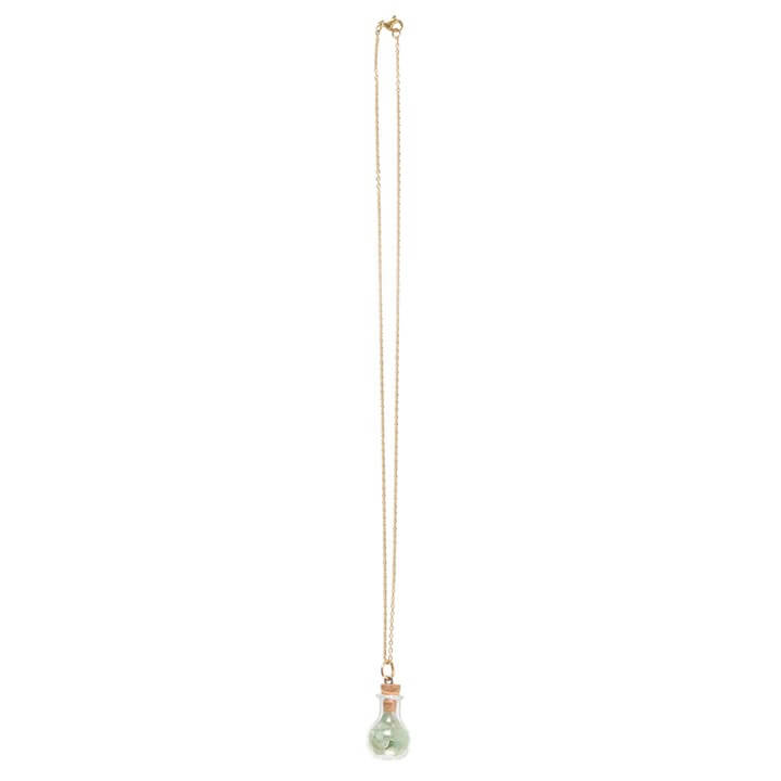 Green Witch Aventurine Potion Bottle Necklace