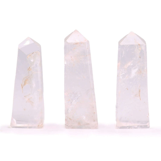 Gemstone Obelisk Point approx 5cm - Clear Quartz