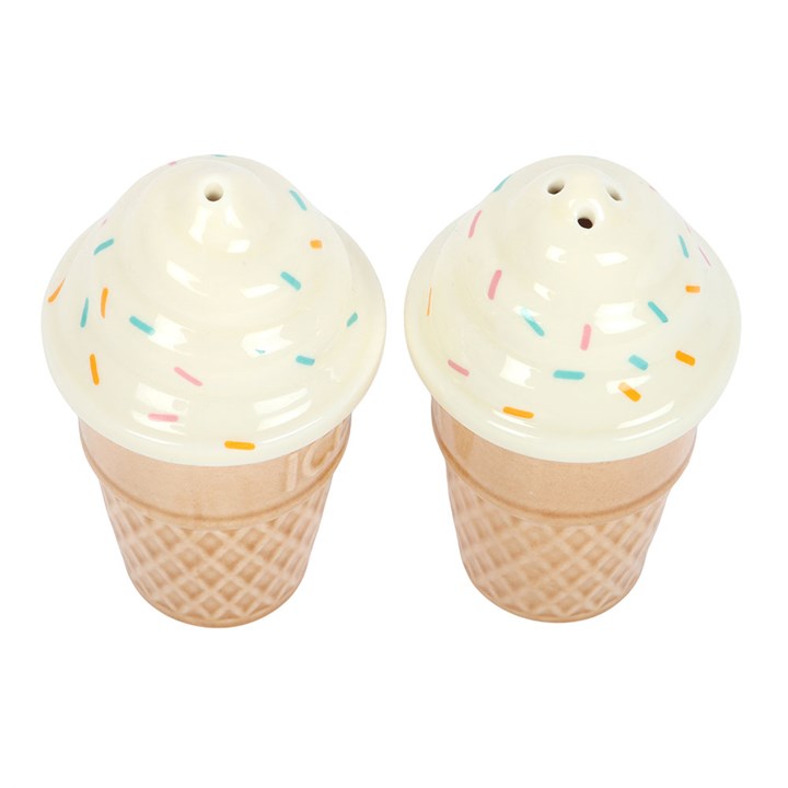 Ice Cream Cone Salt and Pepper Shakers N/A