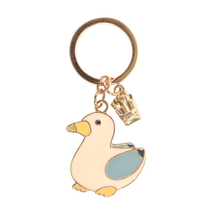 Seagull and Chips Keyring N/A