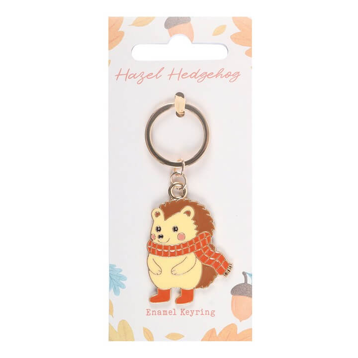 Hazel Hedgehog Keyring