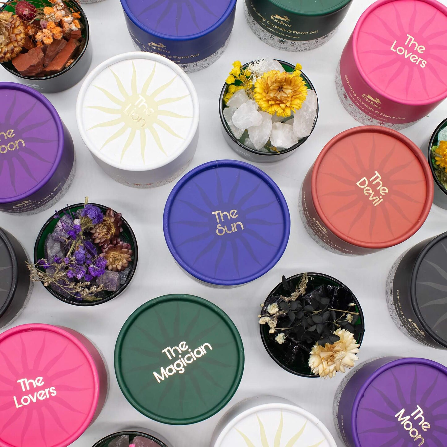 Hop Hare Diffusing Crystals & Floral Set - The Moon