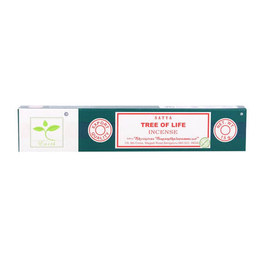 Box of Tree of Life incense on a white background