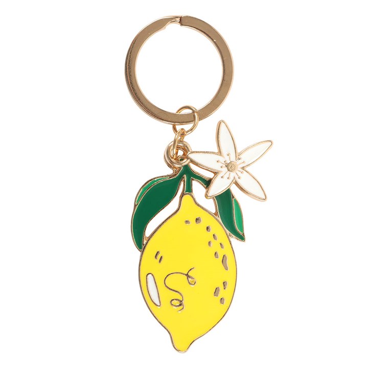 Lemon Flower Keyring N/A