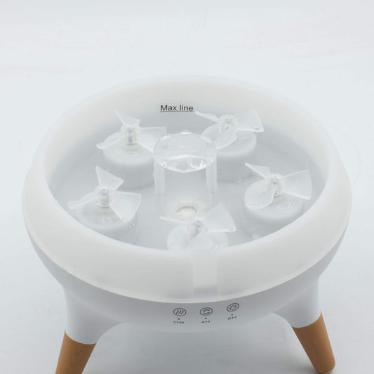Jellyfish Puff Effect Aroma Diffuser with Colour-Changing LED