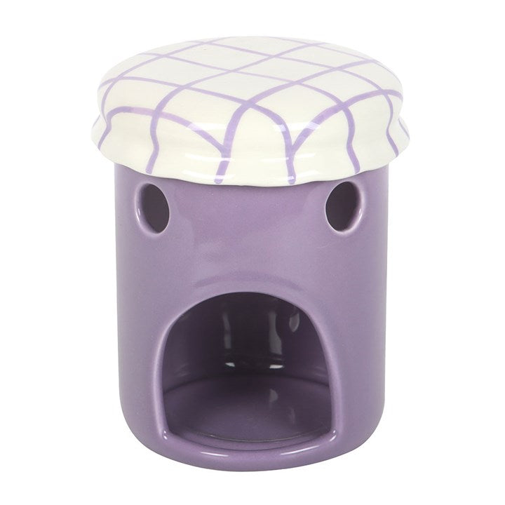 Grape Jelly Jar Oil Burner and Wax Warmer