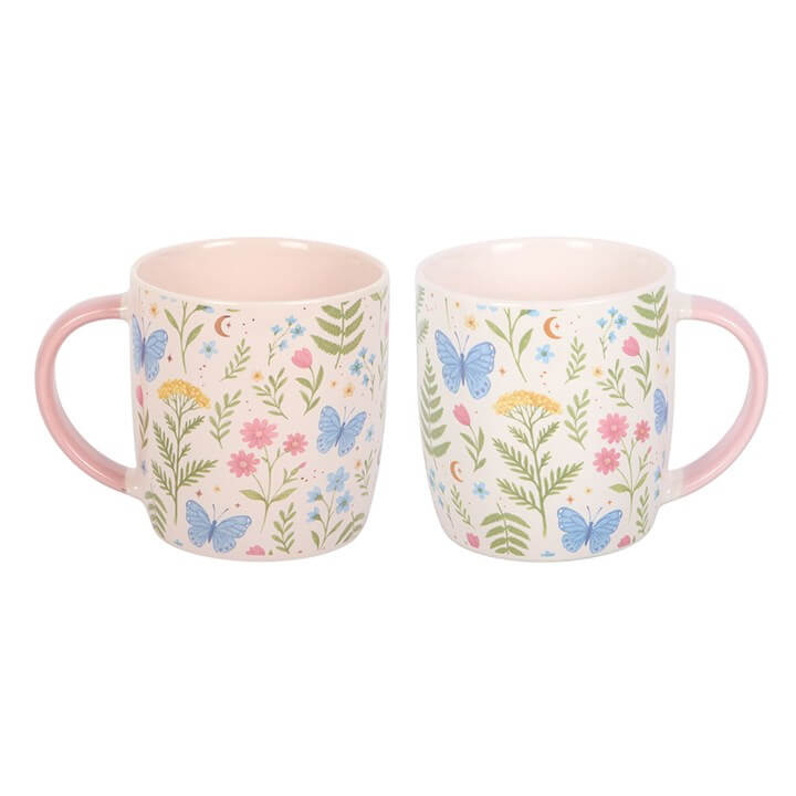 Luna Bloom Floral Print Mug N/A