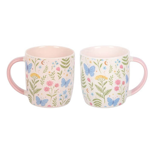 Luna Bloom Floral Print Mug N/A