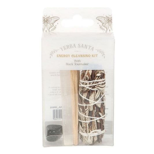 Yerba Santa Sage Energy Cleansing Smudge Kit Palo Santo, Selenite & Tourmaline-Sociodigi
