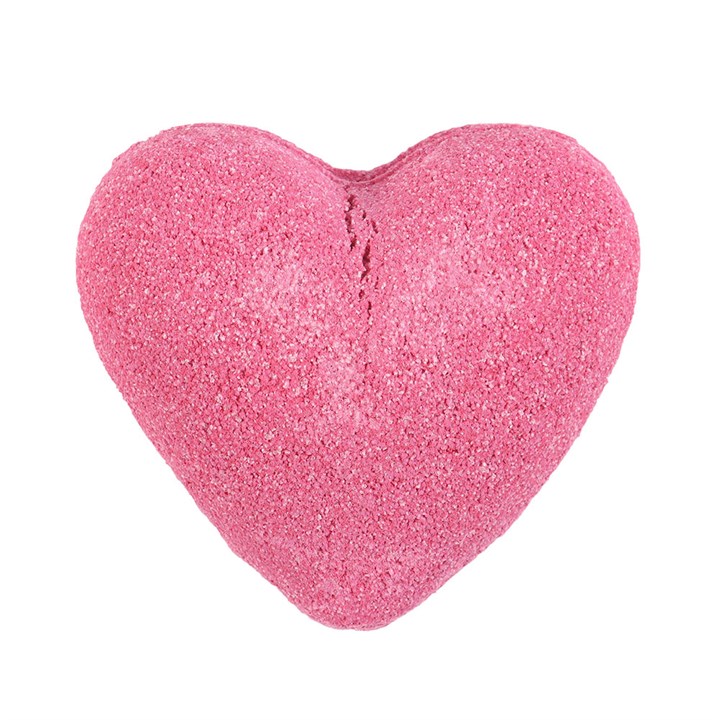 Love Yourself Heart-Shaped Cherry Bath Bomb N/A