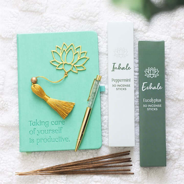 Lotus Flower Metal Bookmark