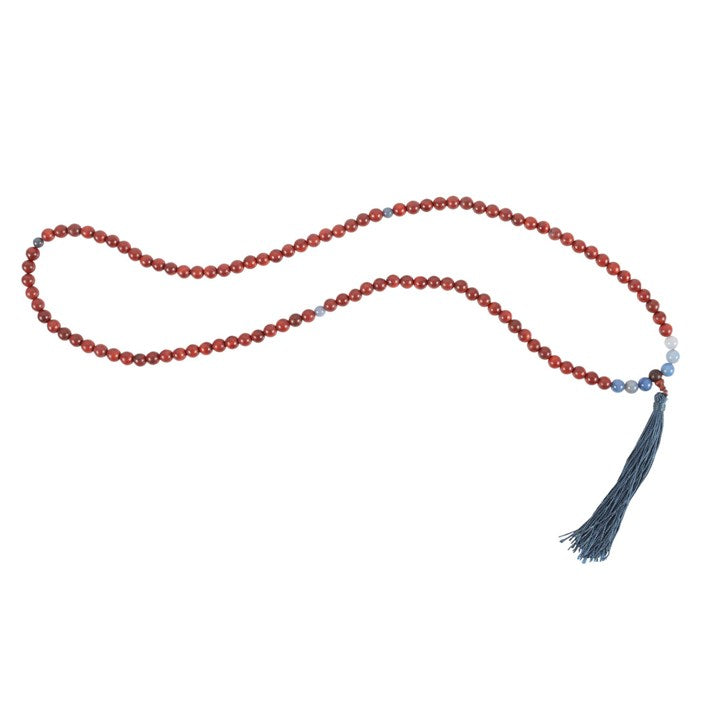 Communication Rosewood & Sodalite Mallah Necklace N/A
