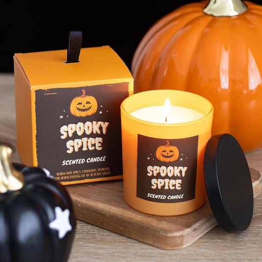 Spooky Spice Cinnamon Candle N/A