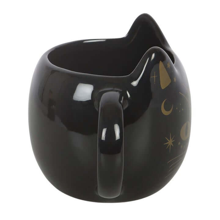 Magick Black Cat Face Mug