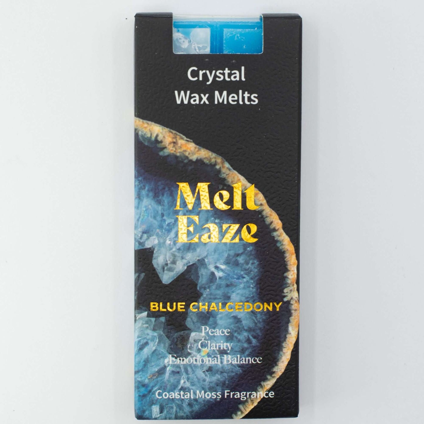MeltEaze Wax Melts 50g - Aquamarine Wave - Coastal Moss