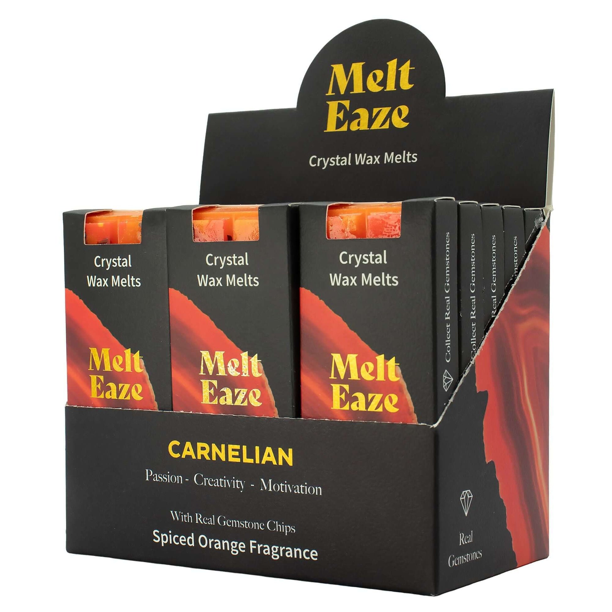 MeltEaze Wax Melts 50g - Carnelian Fire - Spiced Orange