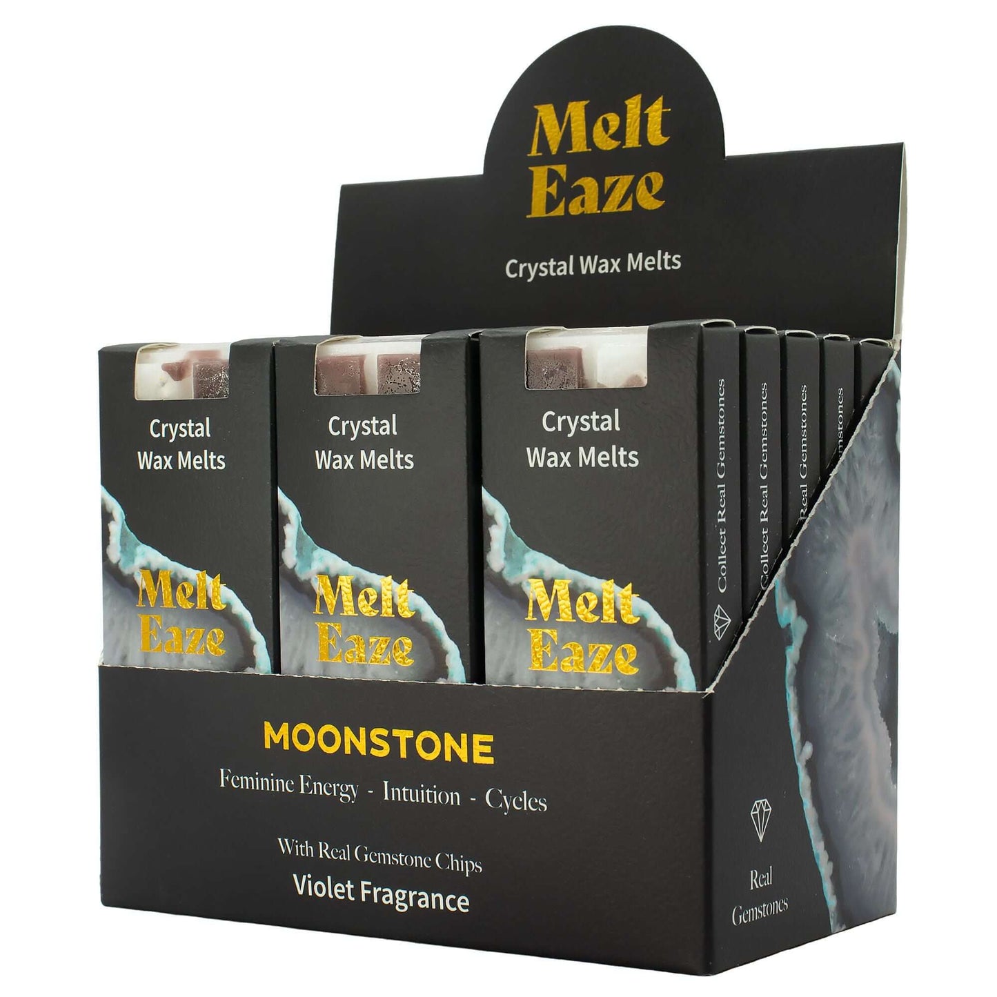 MeltEaze Wax Melts 50g - Moonstone Glow - Violet