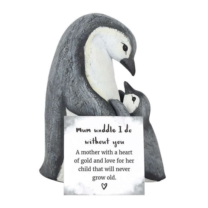 Mum Waddle I Do Without You Penguin Ornament-Sociodigi