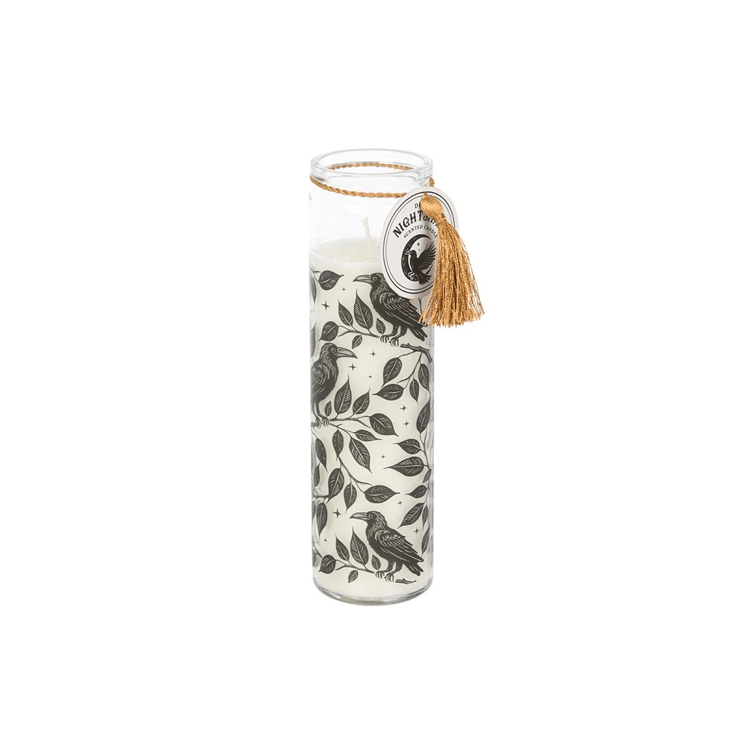Mystic Raven Deadly Nightshade Tube Candle