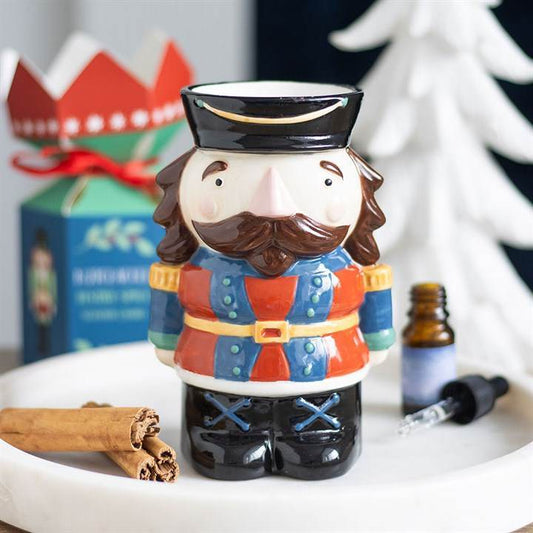 Nutcracker Shaped Oil Burner & Wax Warmer – Festive Christmas Gift-Sociodigi