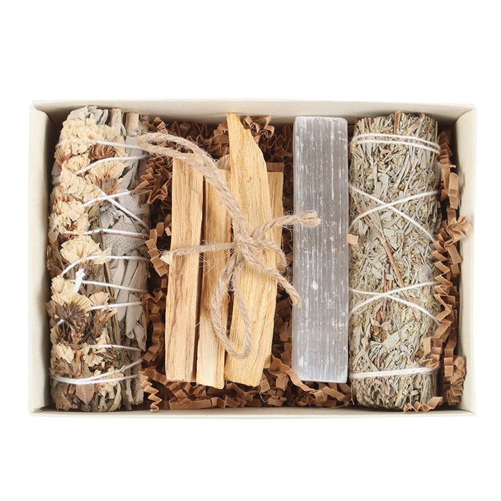 Palo Santo Energy Cleansing Ritual Kit-Sociodigi