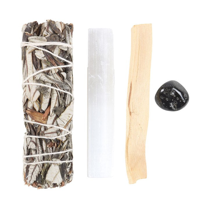 Yerba Santa Crystal Energy Cleansing Kit-Sociodigi