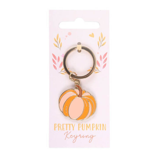 Add a soft and stylish autumn touch to your everyday essentials with this Pretty Pumpkin Keyring. Featuring a charming pumpkin design in delicate pink and orange tones, this accessory brings a subtle seasonal feel that’s both cute and versatile. Perfect f