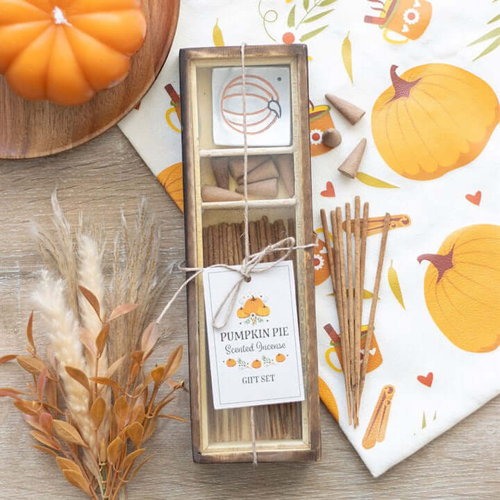 Pumpkin Pie Incense Gift Set-Sociodigi