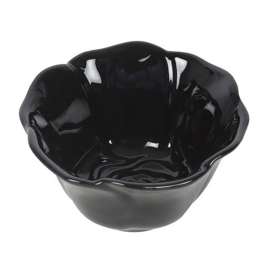 Black Rose Trinket Dish N/A