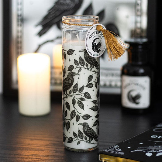 Mystic Raven Deadly Nightshade Tube Candle N/A