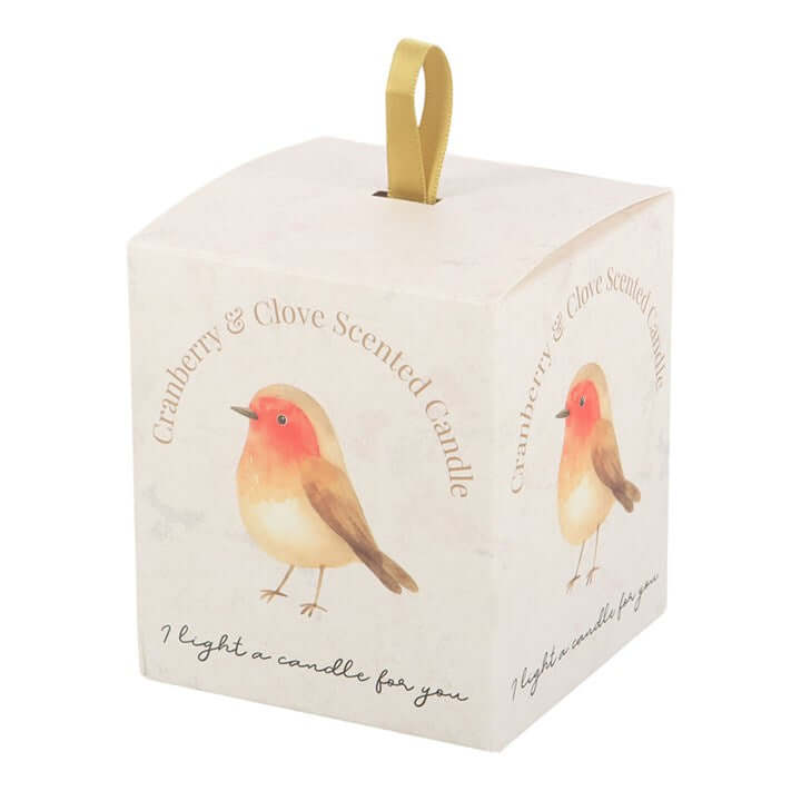 Robin Remembrance Cranberry & Clove Candle