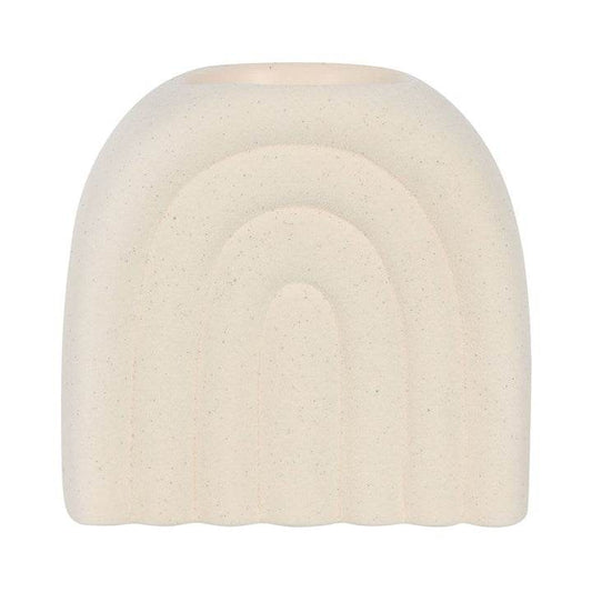 Cream Speckle Arch Oil Burner – Modern Wax Melt & Oil Warmer-Sociodigi