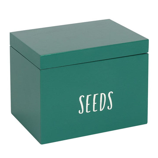Seed Storage Box with Dividers – Organiser for Garden Seeds-Sociodigi