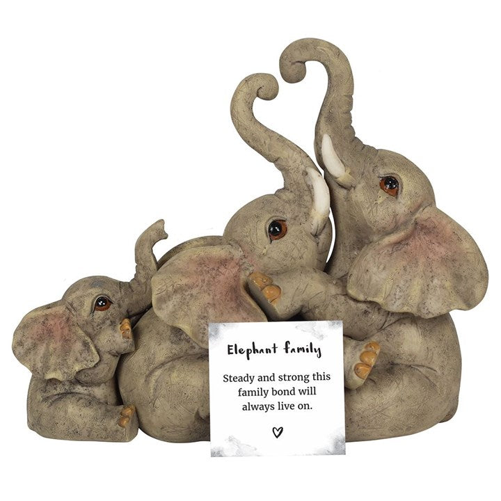 Elephant Family Ornament-Sociodigi