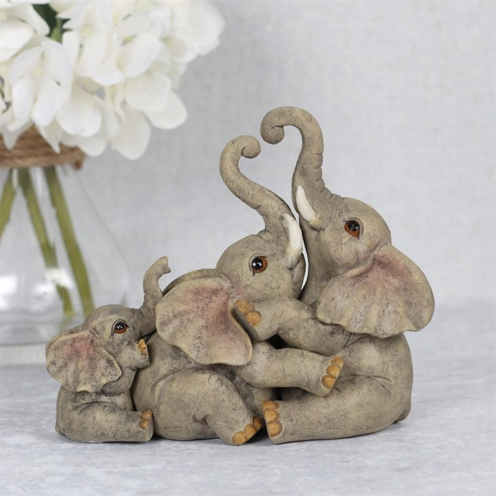 Elephant Family Ornament-Sociodigi