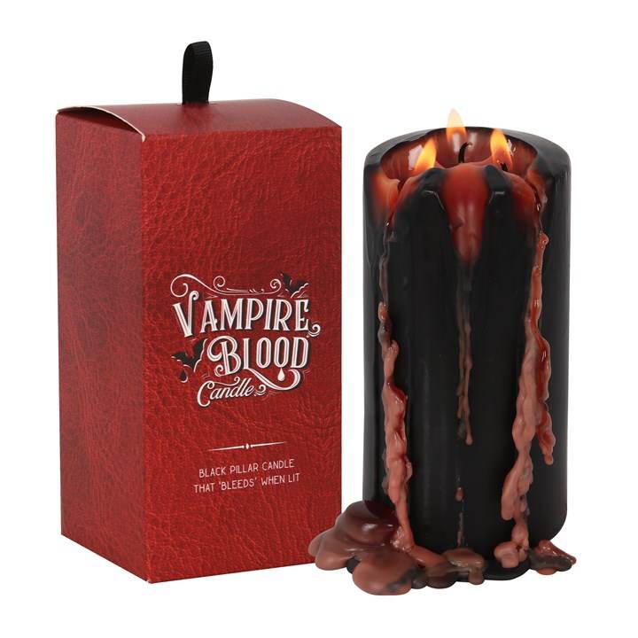 Large Vampire Blood Pillar Candle-Sociodigi