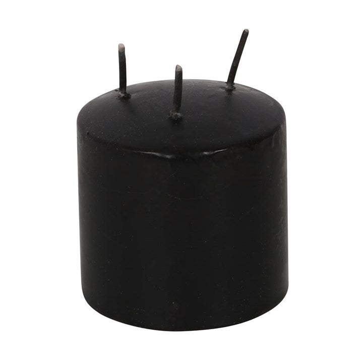 *Small Vampire Blood Wax Pillar Unscented Candle (6/24) N/A