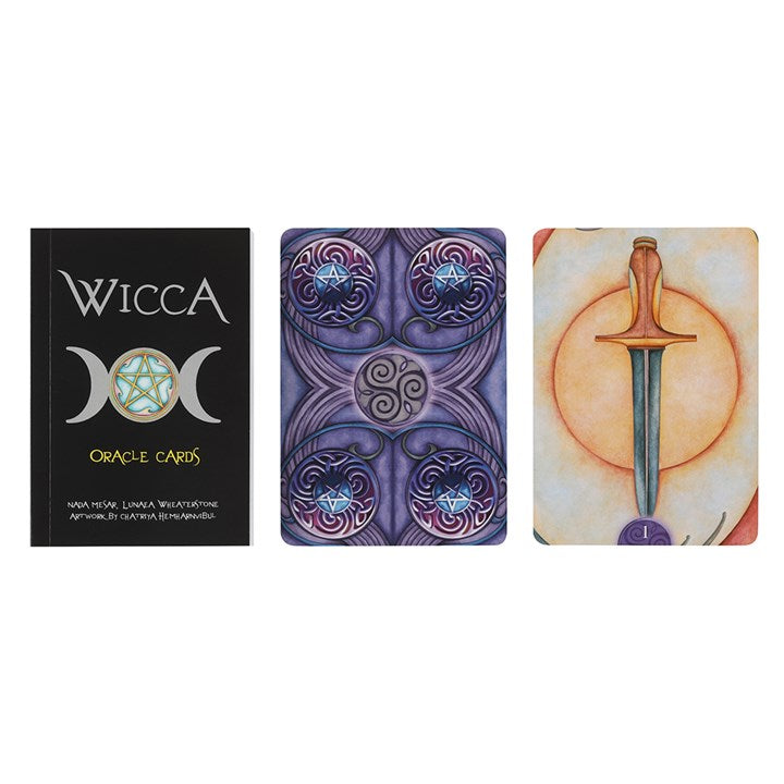 Wiccan Oracle Tarot Cards 33 Oracle Deck with Guidebook-Sociodigi