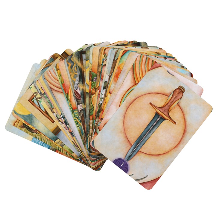 Wiccan Oracle Tarot Cards 33 Oracle Deck with Guidebook-Sociodigi
