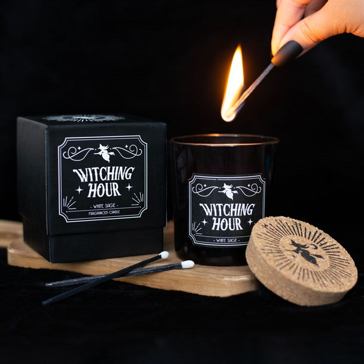 Witching Hour White Sage Candle N/A