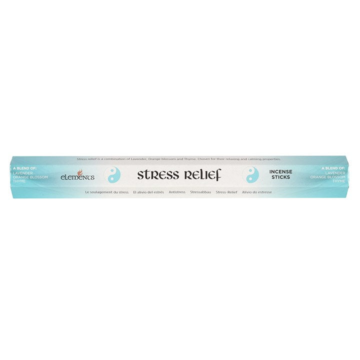 Set of 6 Packets of Elements Stress Relief Incense Sticks N/A